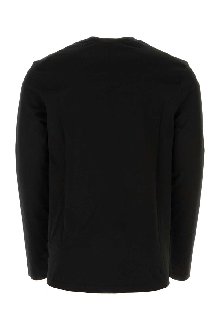 Jil Sander Men Black Cotton T-Shirt