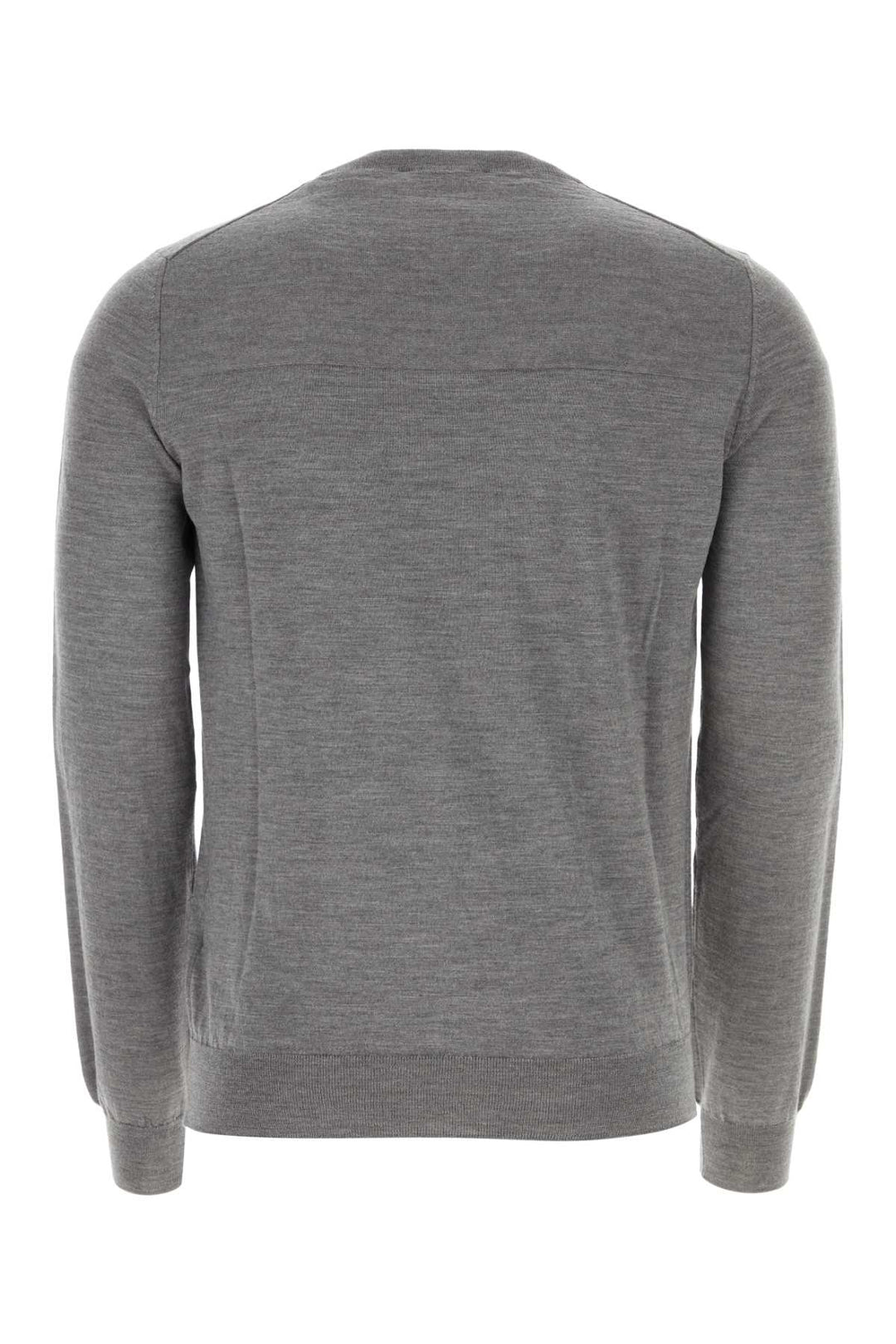 Jil Sander Men Grey Wool Sweater