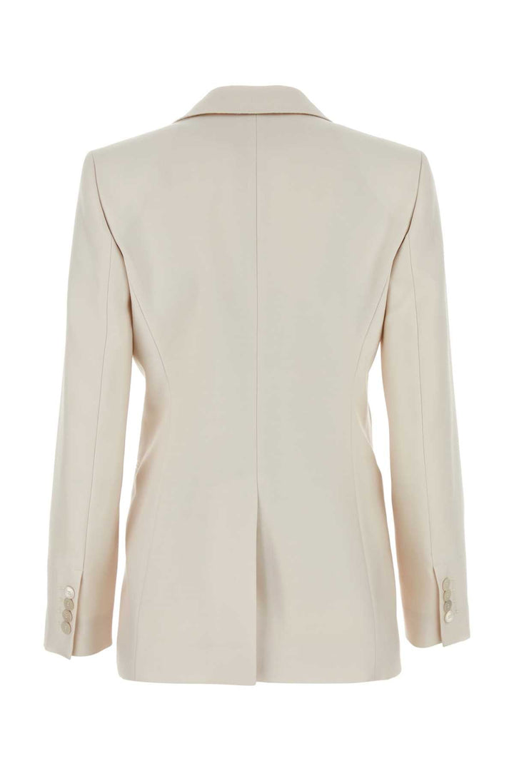 Max Mara Women Ivory Duchesse Avoriaz Blazer