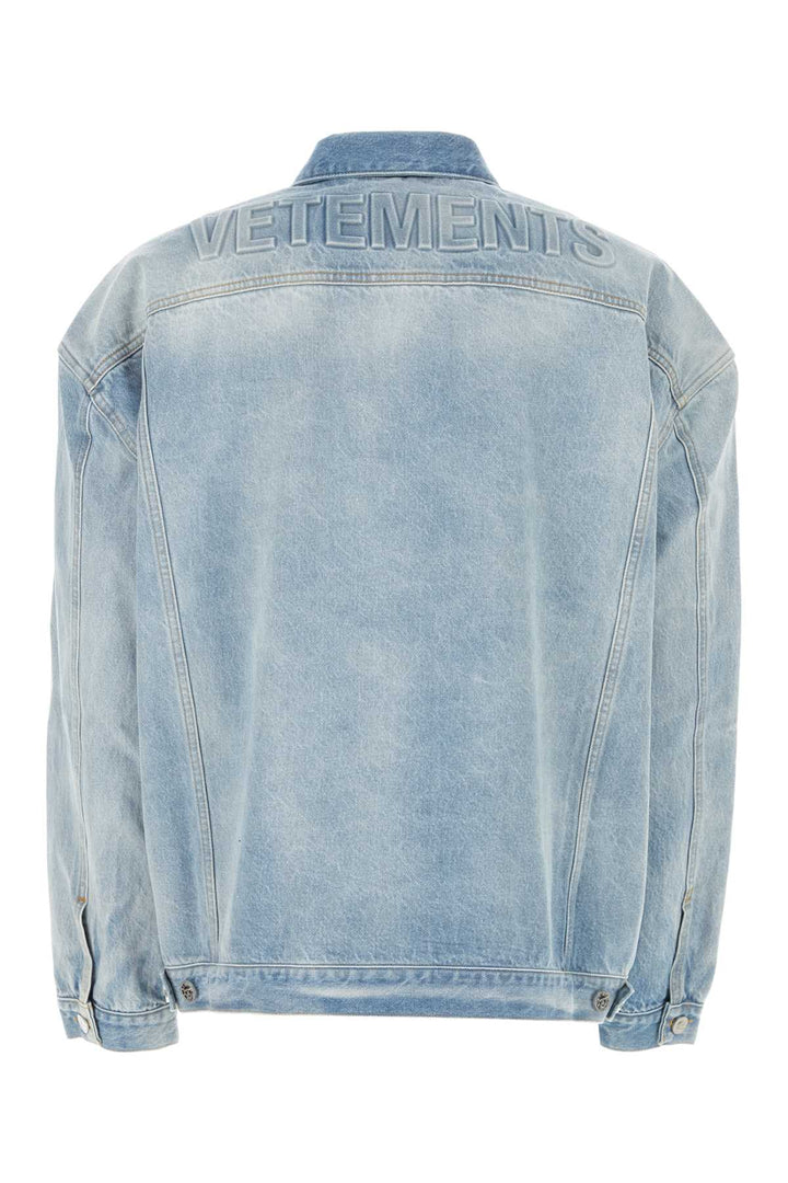 Vetements Unisex Denim Jacket