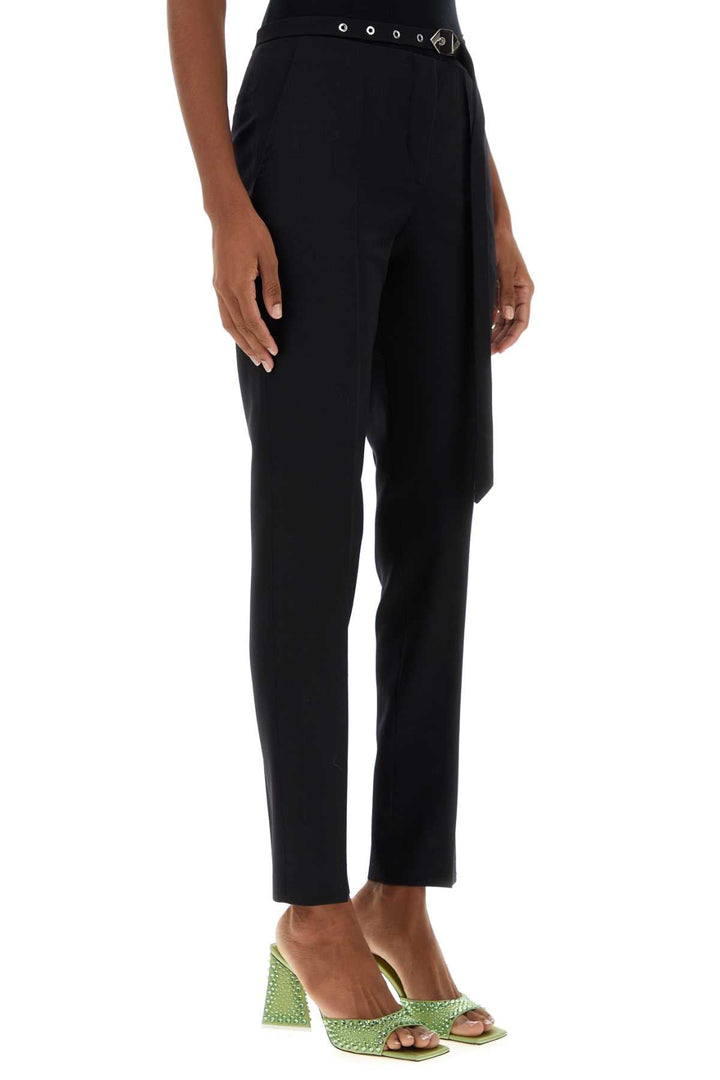 The Attico Women Black Jersey Pant
