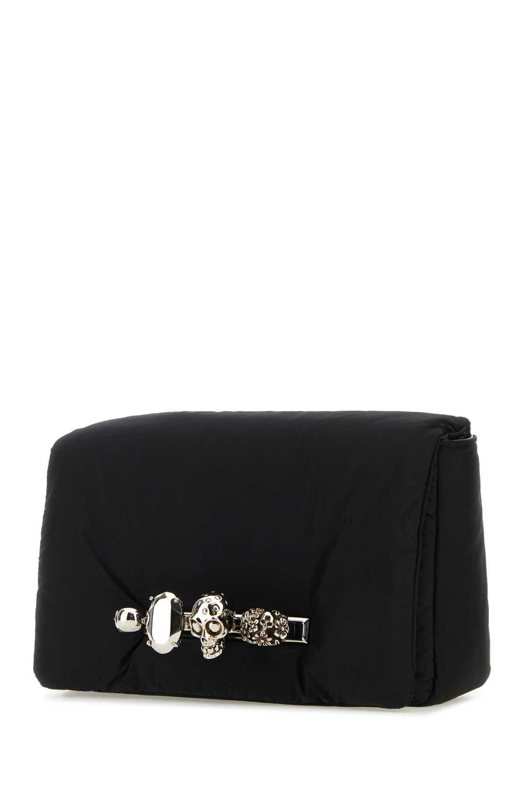Alexander Mcqueen Men Black Nylon The Puffy Knuckle Belt Bag