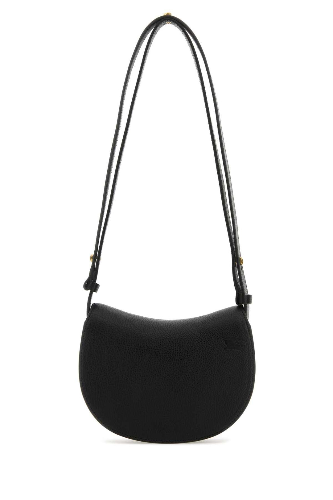 Burberry Women Black Leather Mini Rocking Horse Shoulder Bag