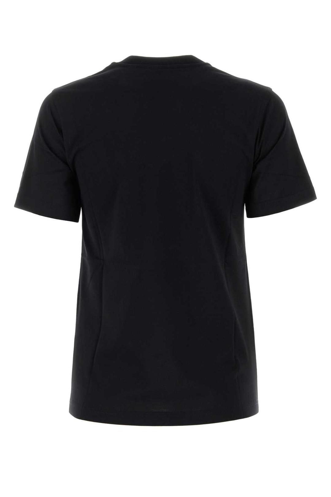 Burberry Women Black Cotton T-Shirt