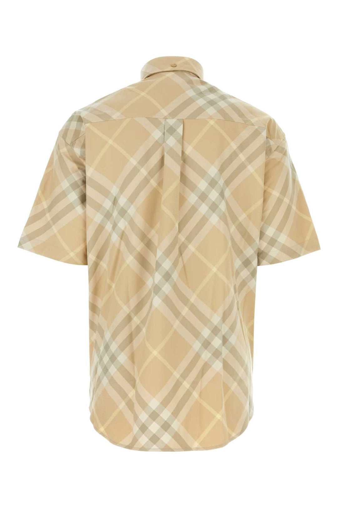 Burberry Men Printed Cotton Shirt