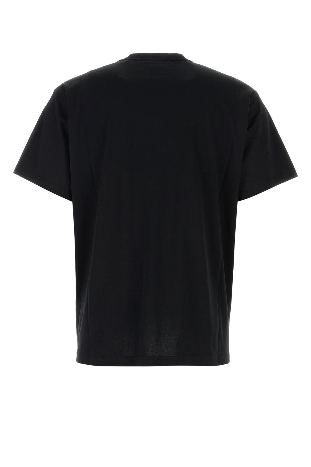 Burberry Men Black Cotton T-Shirt