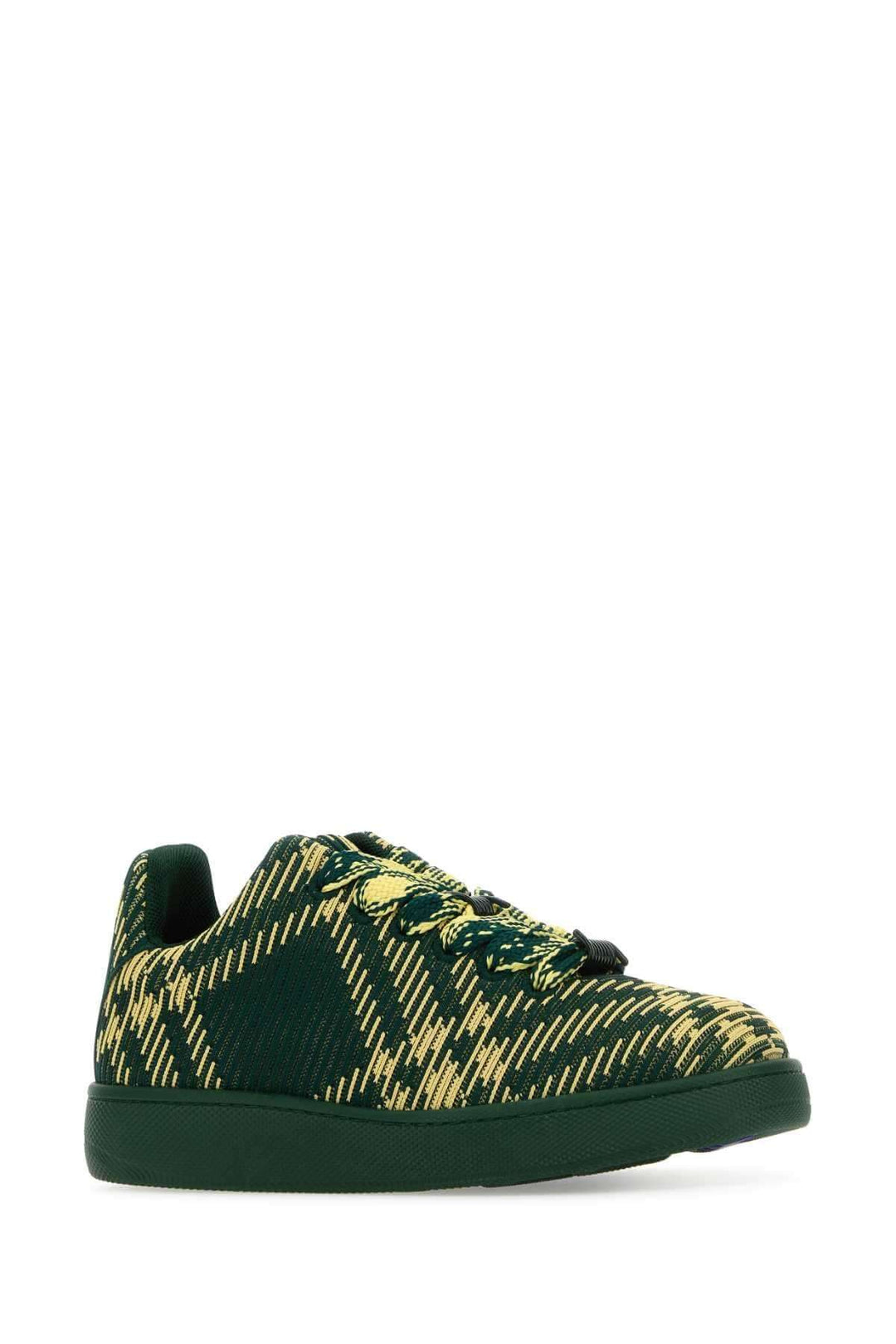 Burberry Men Embroidered Fabric Box Sneakers