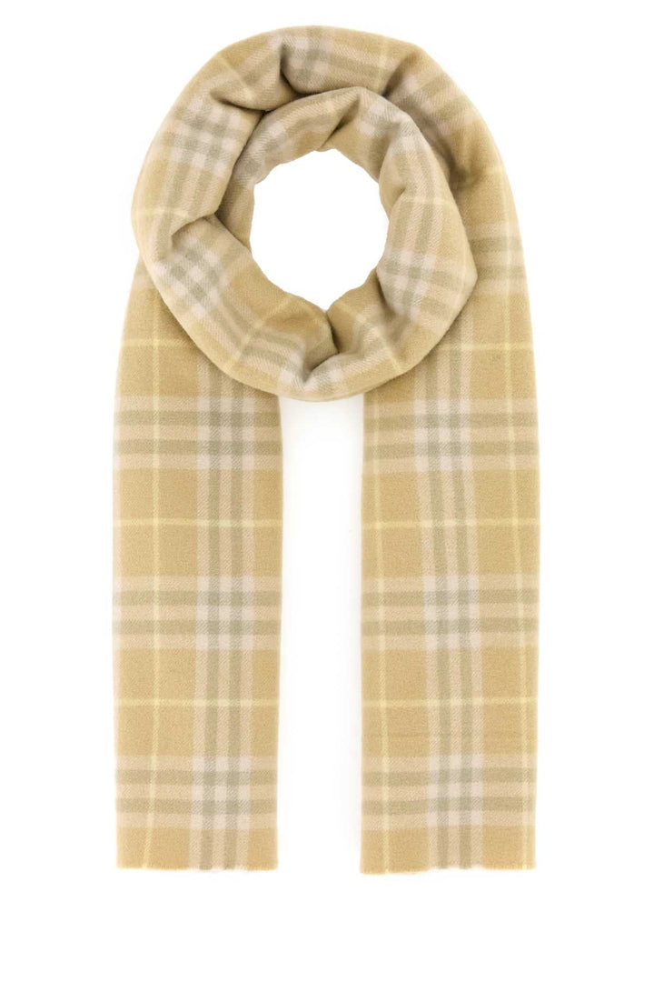 Burberry Unisex Embroidered Cashmere Scarf
