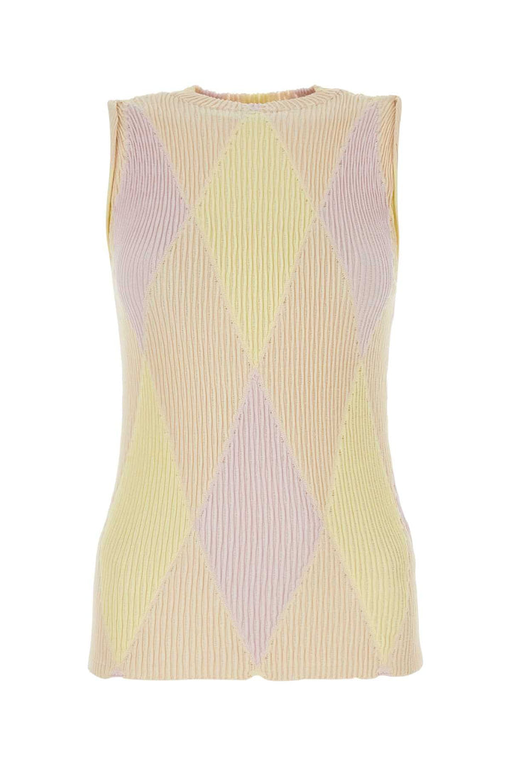 Burberry Women Embroidered Cotton Blend Top