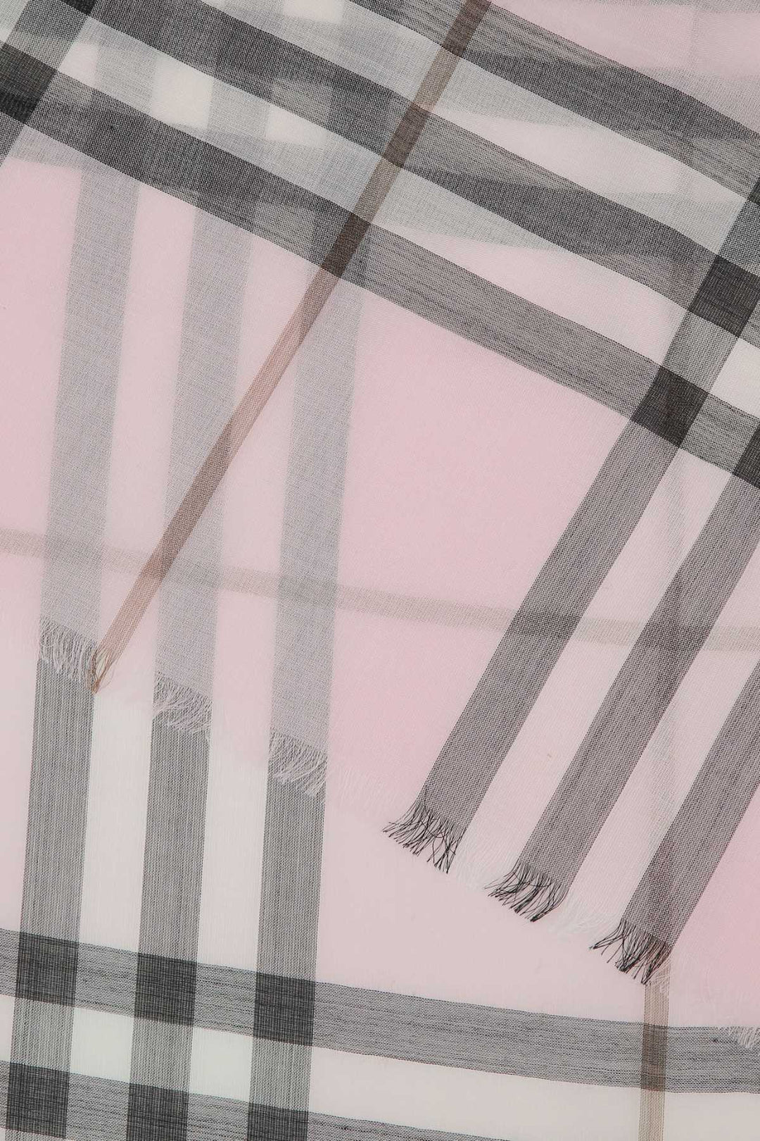 Burberry Unisex Embroidered Wool Blend Foulard