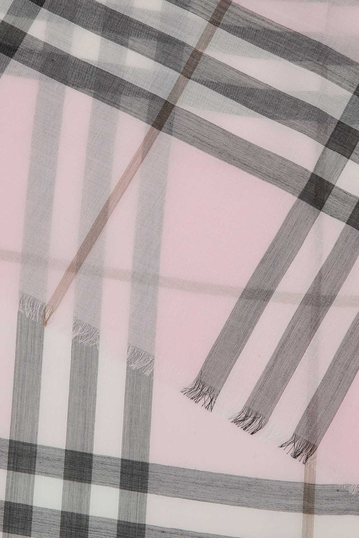 Burberry Unisex Embroidered Wool Blend Foulard