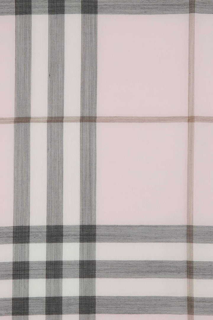 Burberry Unisex Embroidered Wool Blend Foulard