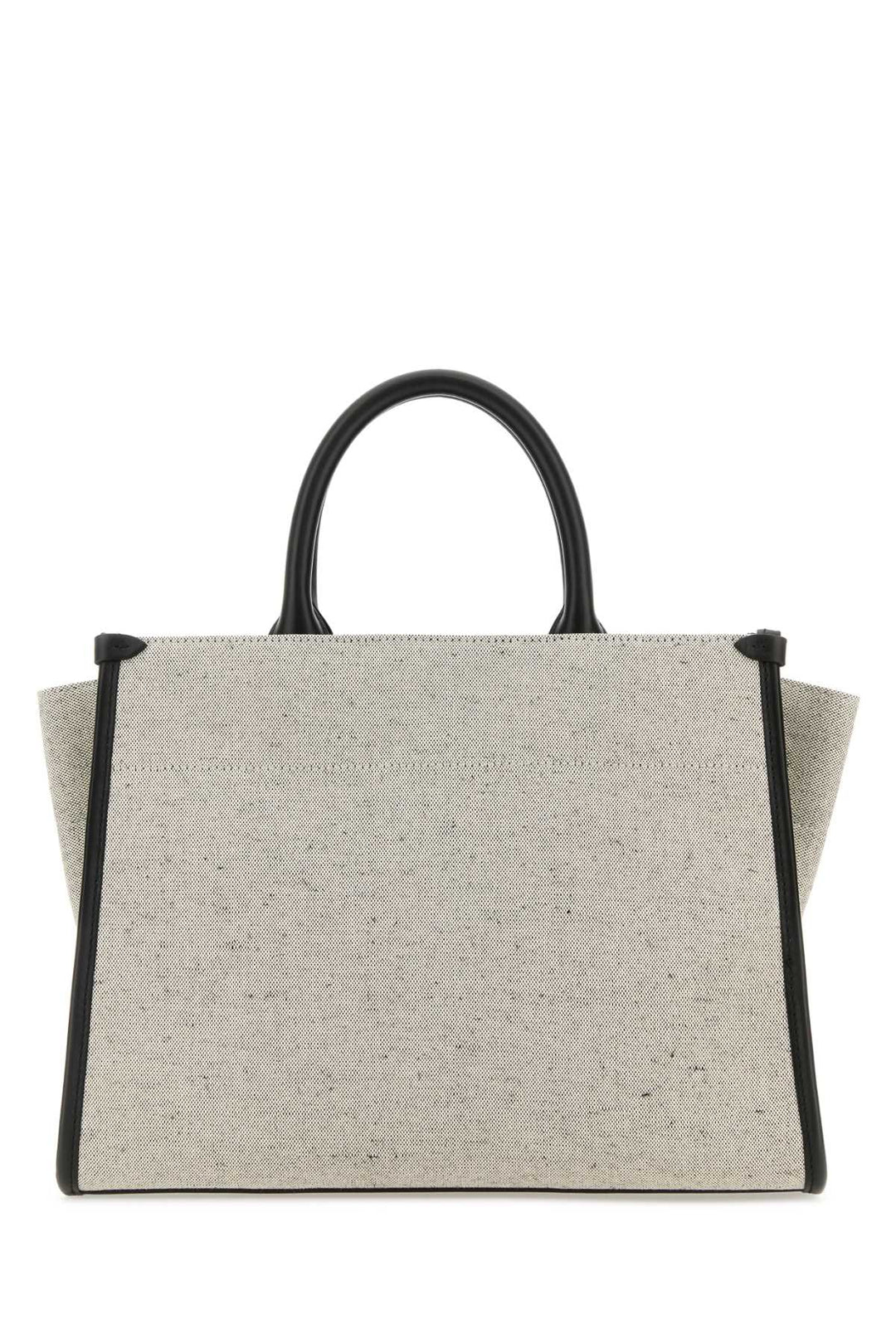 Lanvin Women Two-Tone Canvas Small In &amp; Out Shopping Bag