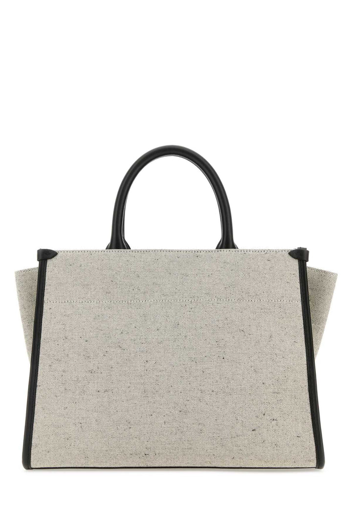 Lanvin Women Two-Tone Canvas Small In &amp; Out Shopping Bag