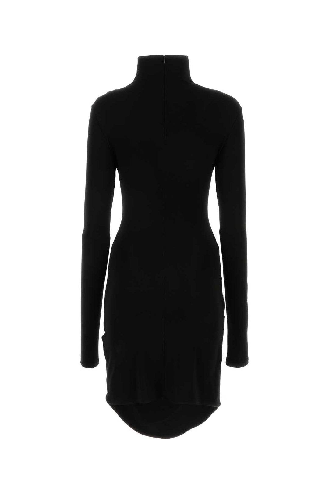 Off White Women Black Crepe Mini Dress