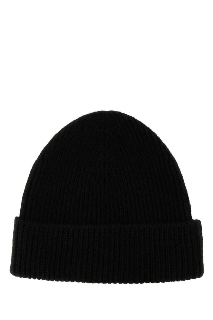 Burberry Women Black Cashmere Beanie Hat