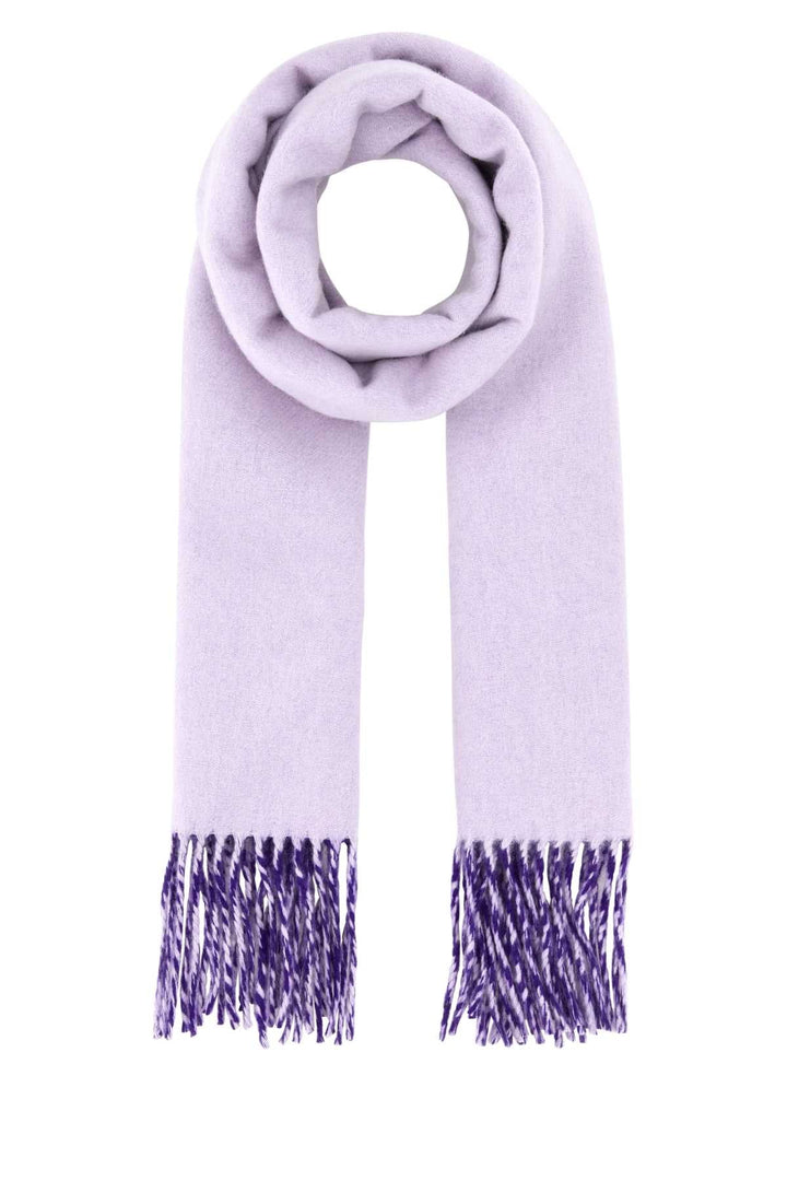 Burberry Women Lilac Cashmere Scarf