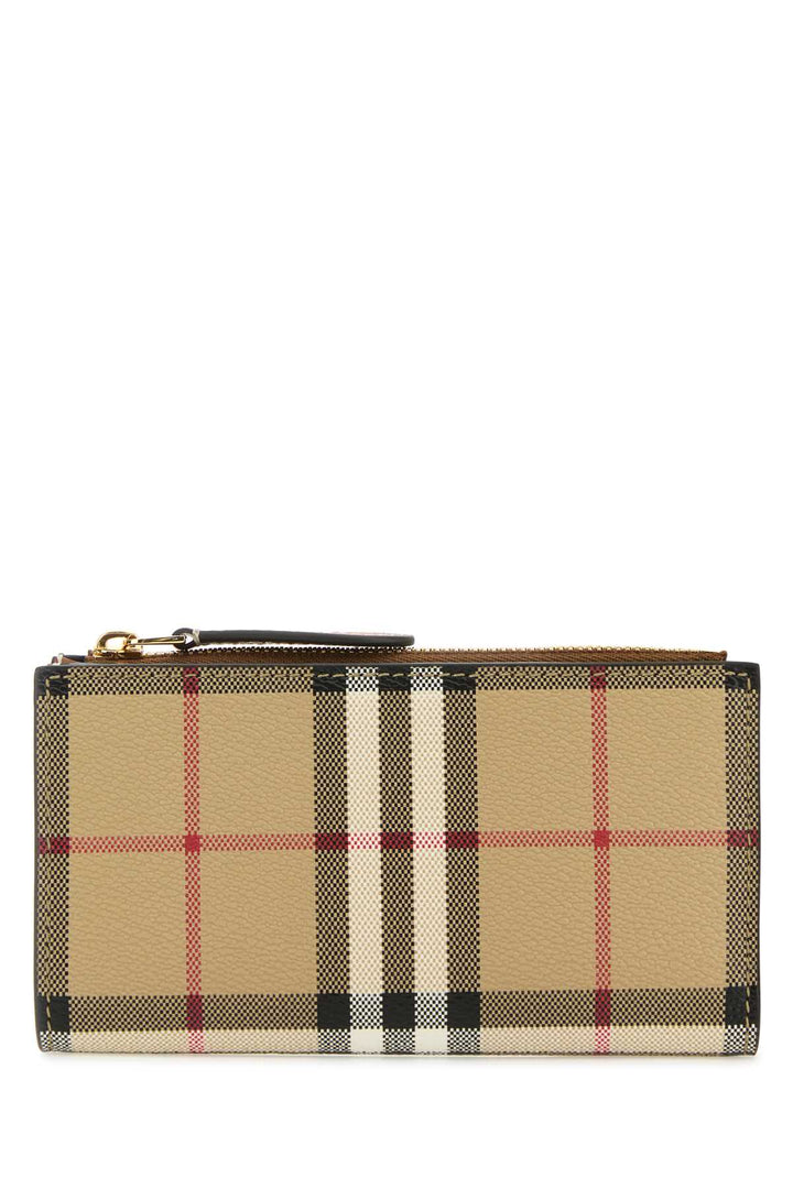 Burberry Women Printed Canvas Wallet