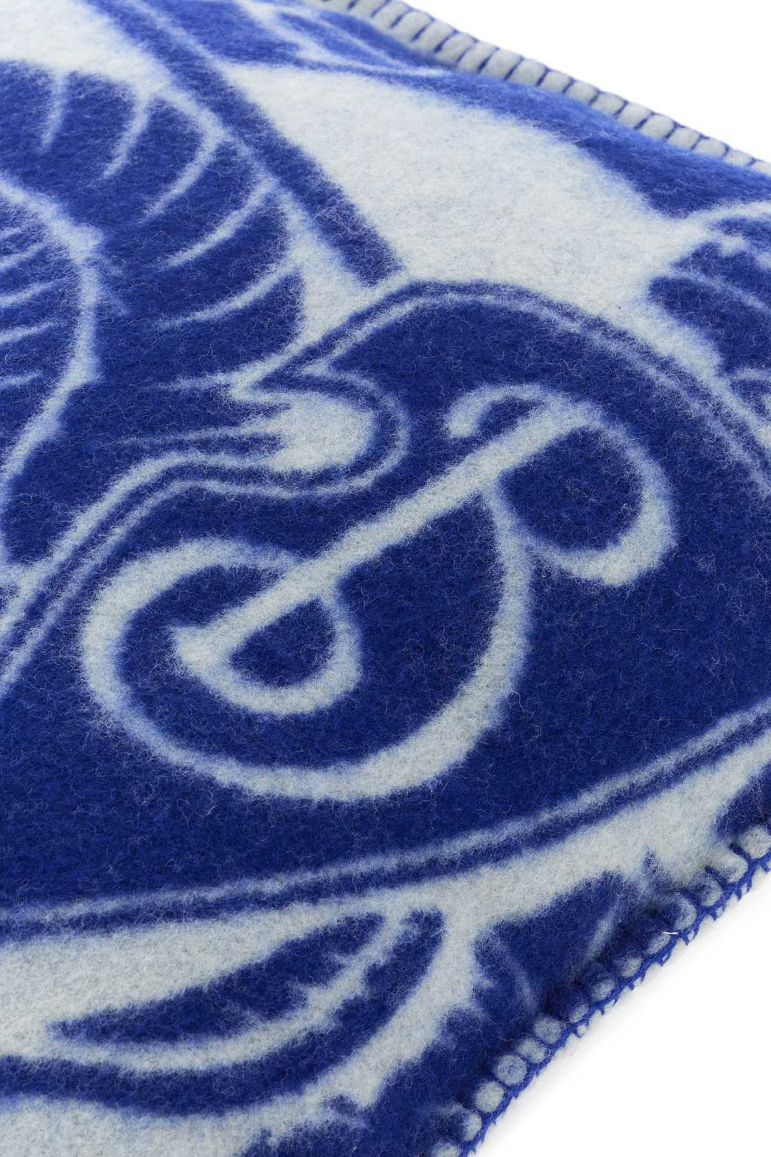 Burberry Unisex Embroidered Wool Pillow