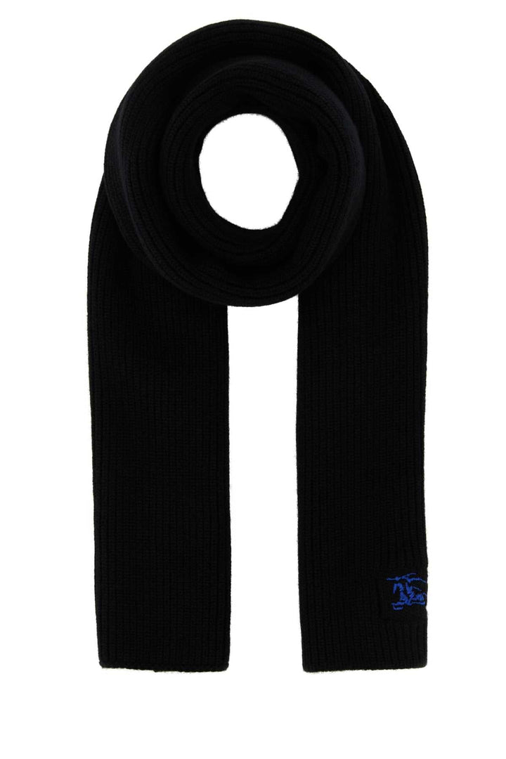 Burberry Women Black Cashmere Scarf