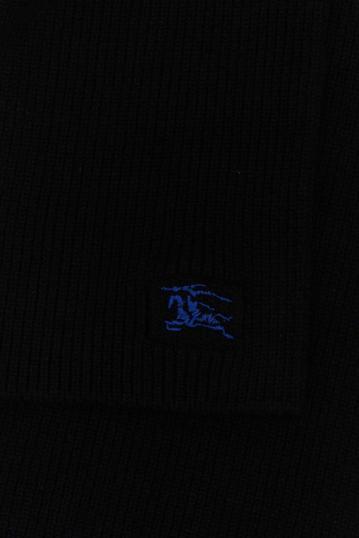 Burberry Women Black Cashmere Scarf
