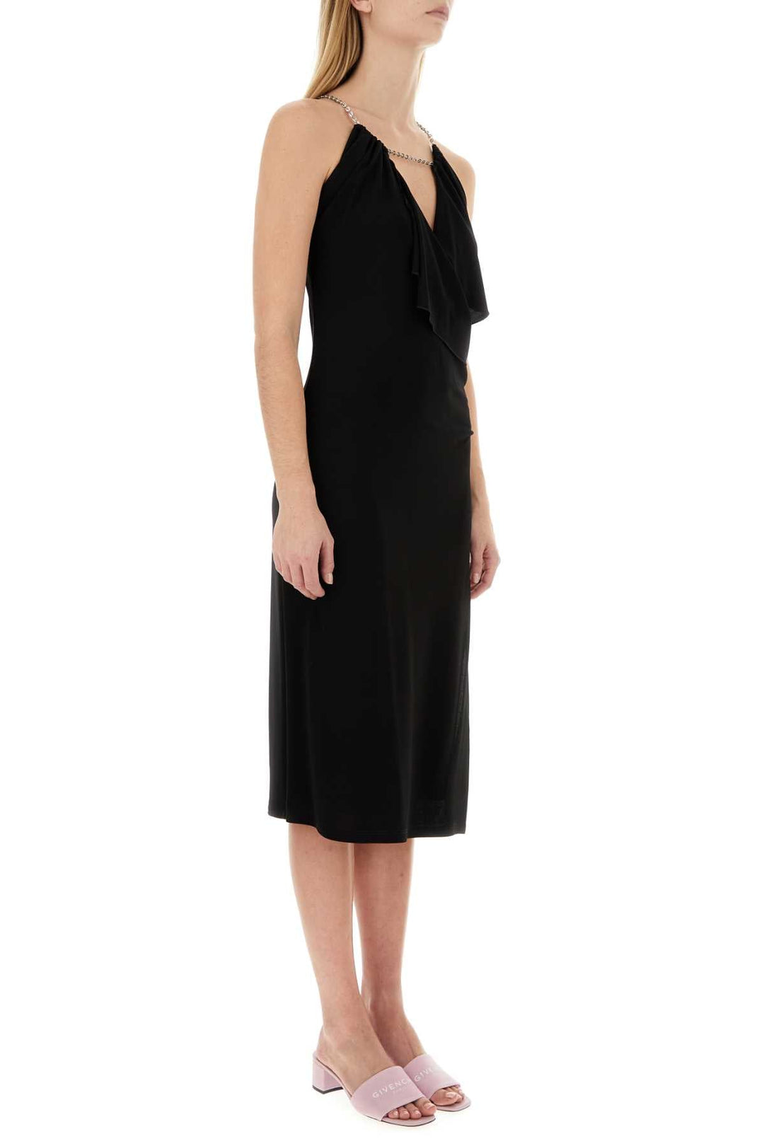 Givenchy Women Black Viscose Dress