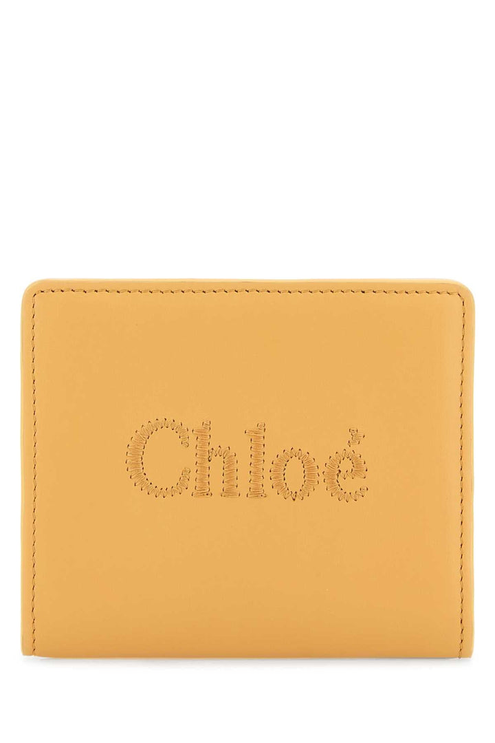 Chloe Women Peach Leather Wallet