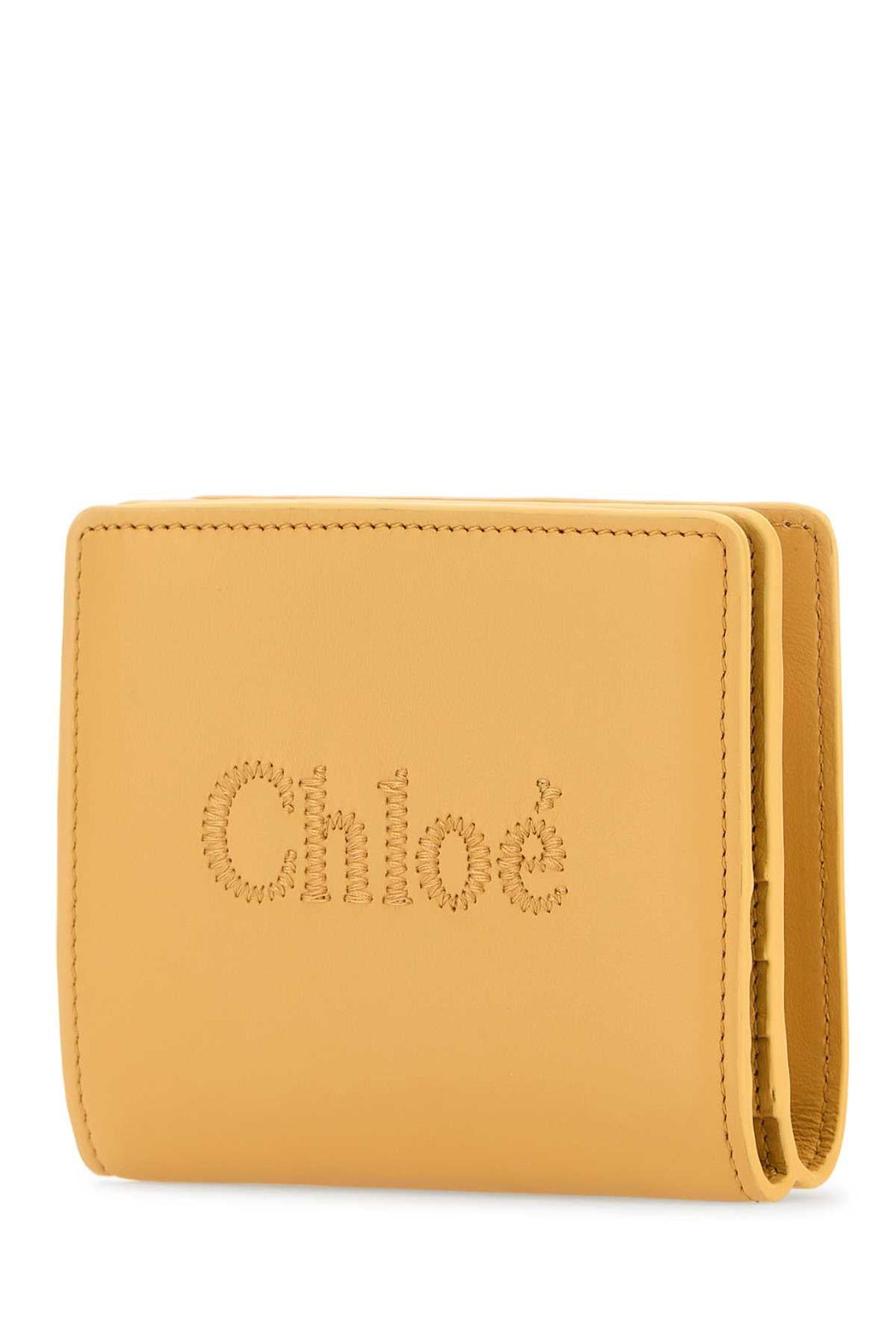 Chloe Women Peach Leather Wallet