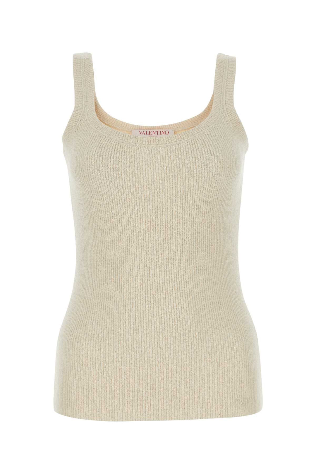 Valentino Garavani Women Sand Silk Tank Top