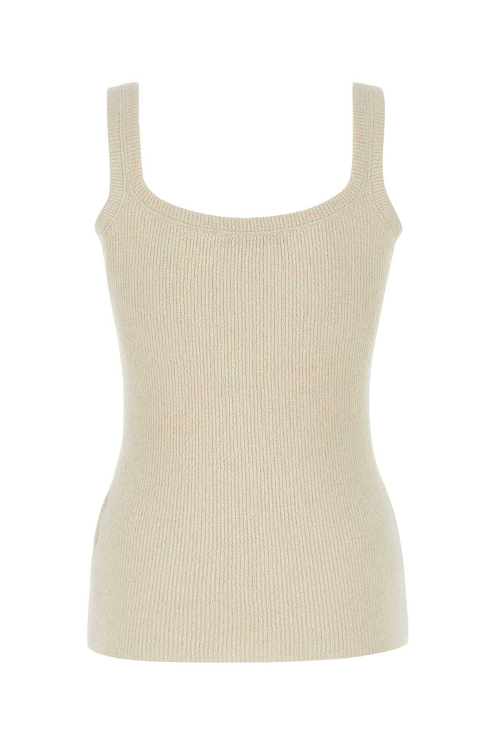 Valentino Garavani Women Sand Silk Tank Top