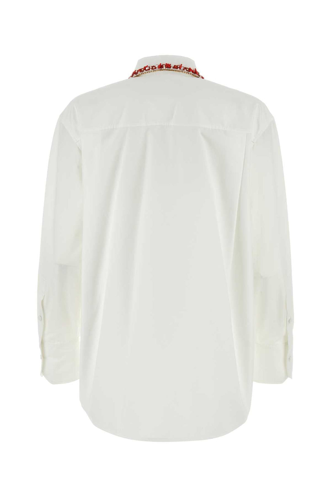 Valentino Garavani Women White Poplin Shirt
