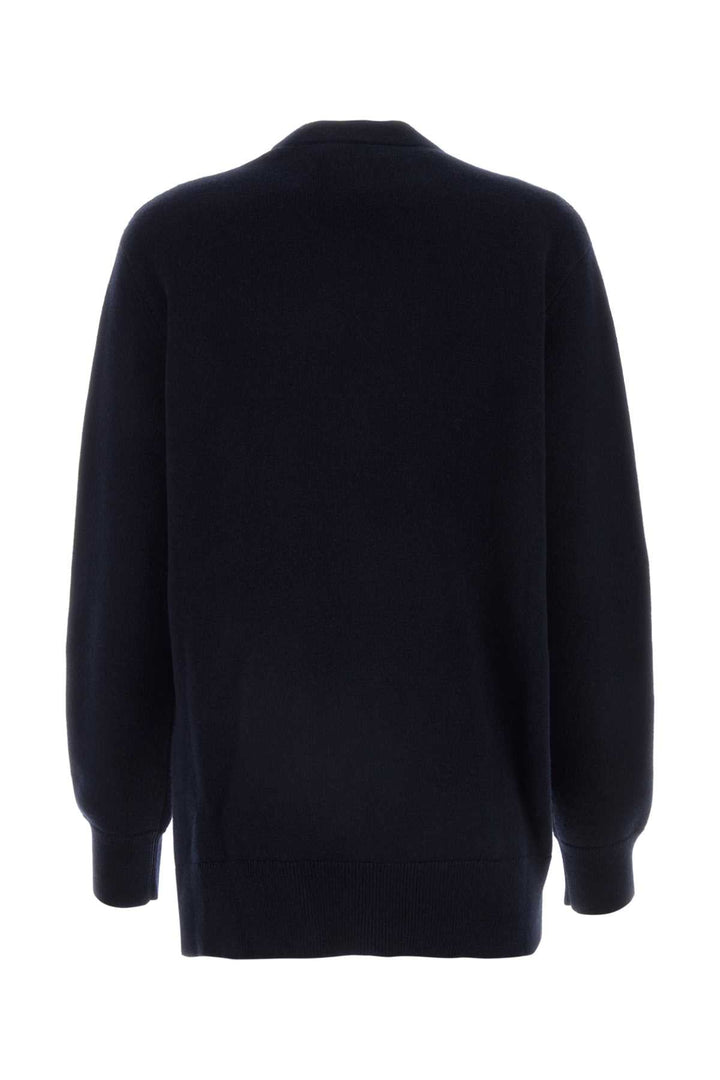 Loewe Women Midnight Blue Cashmere Cardigan