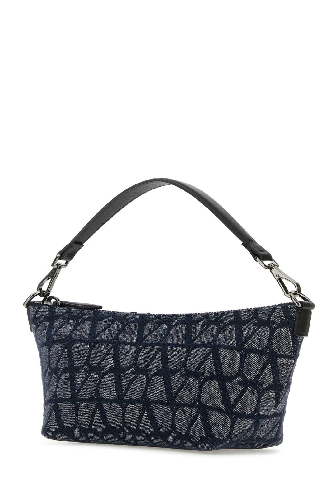 Valentino Garavani Men Blue Toile Iconographe Handbag