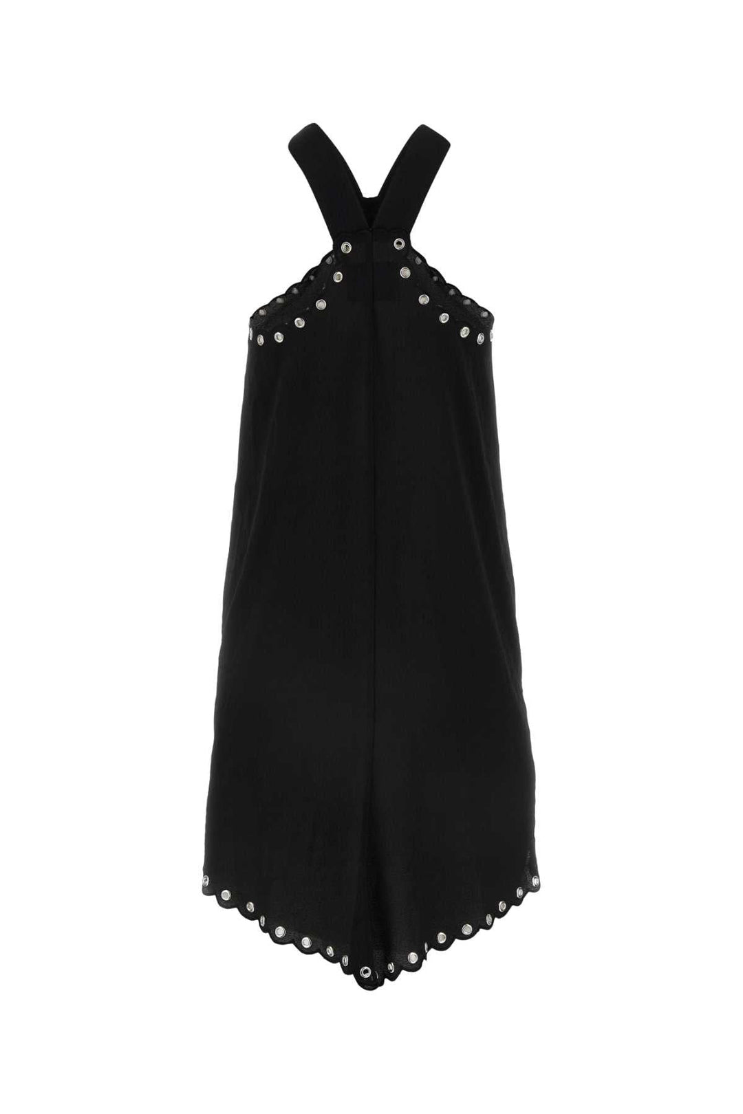 Isabel Marant Women Black Polyester Tegany Mini Dress