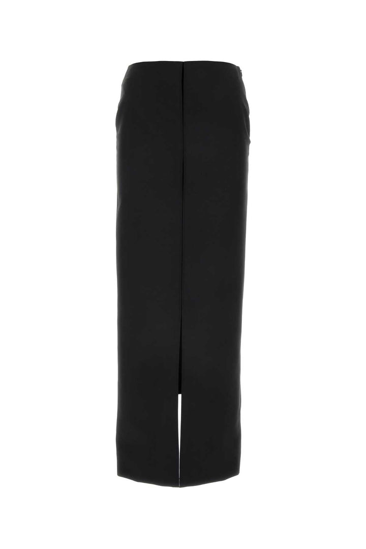 Givenchy Women Black Wool Blend Skirt