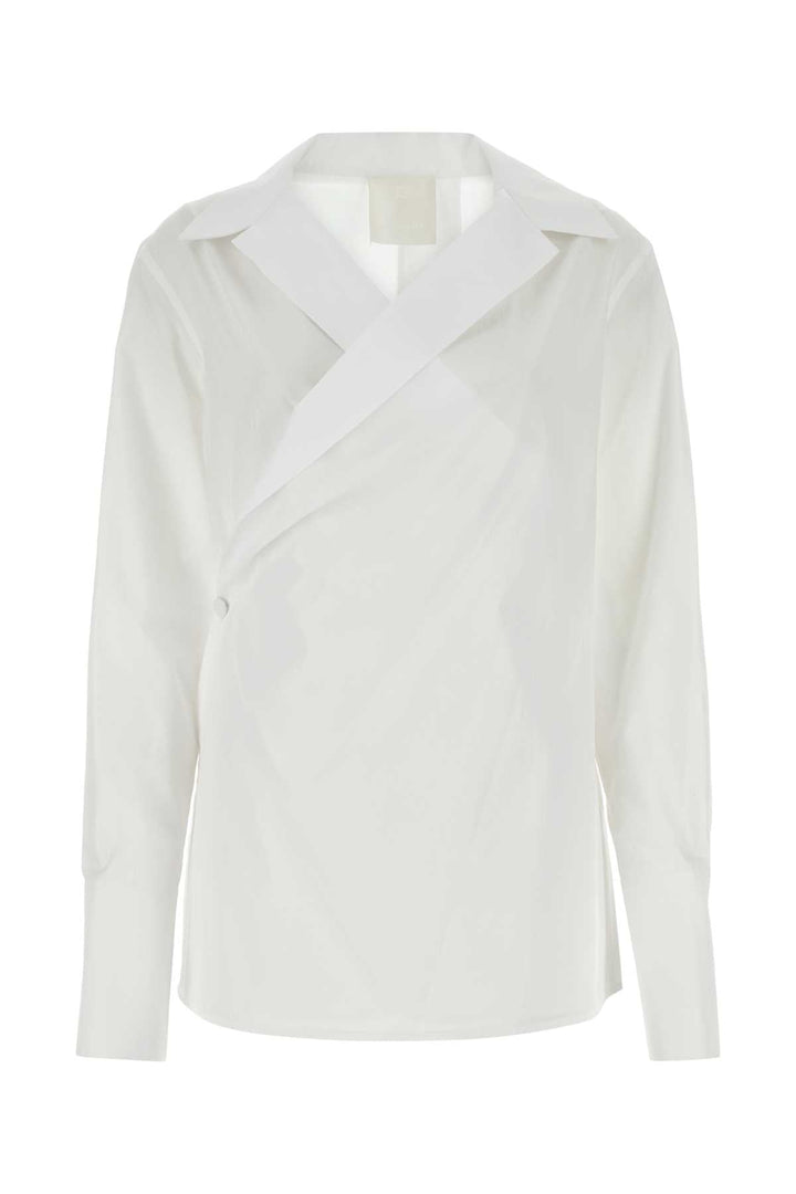 Givenchy Women White Poplin Shirt