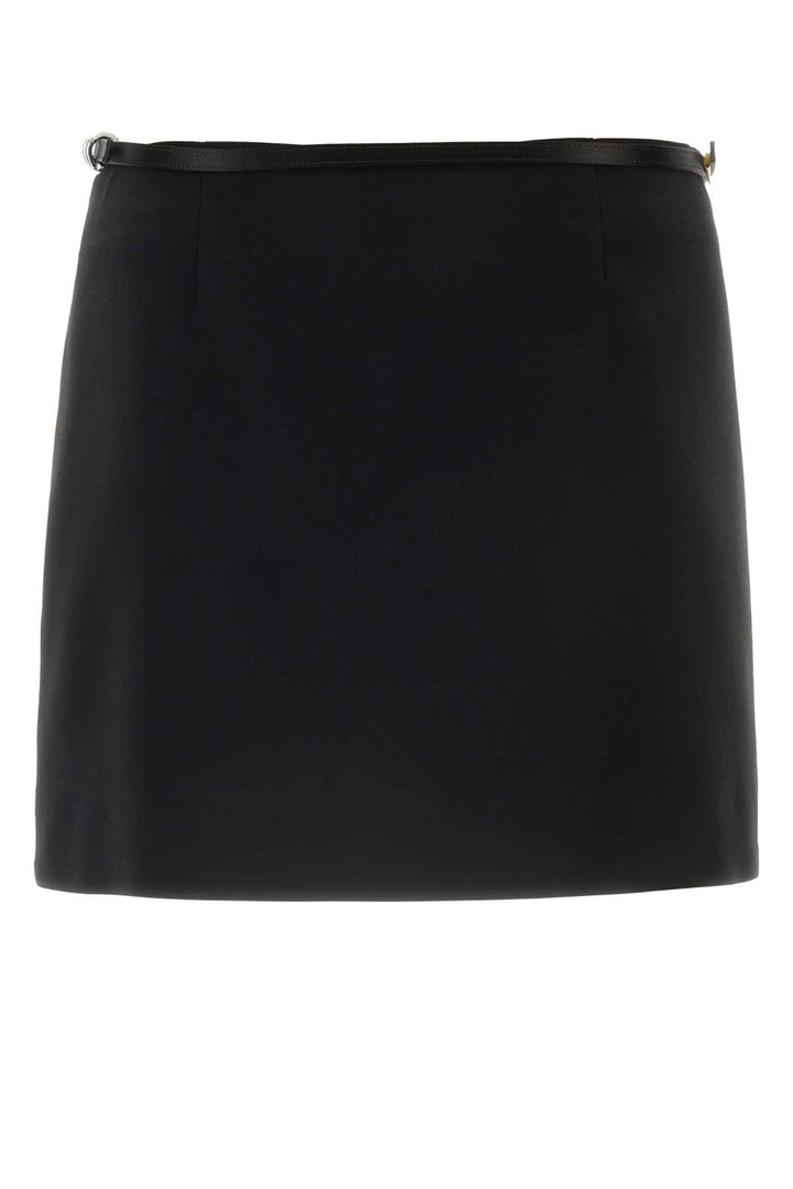 Givenchy Women Black Duchesse Mini Skirt