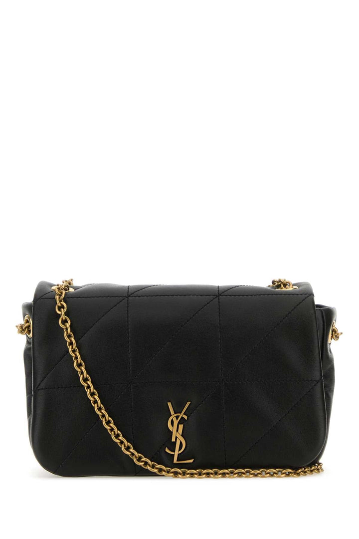 Saint Laurent Women Black Nappa Leather Mini Jamie 4.3 Shoulder Bag