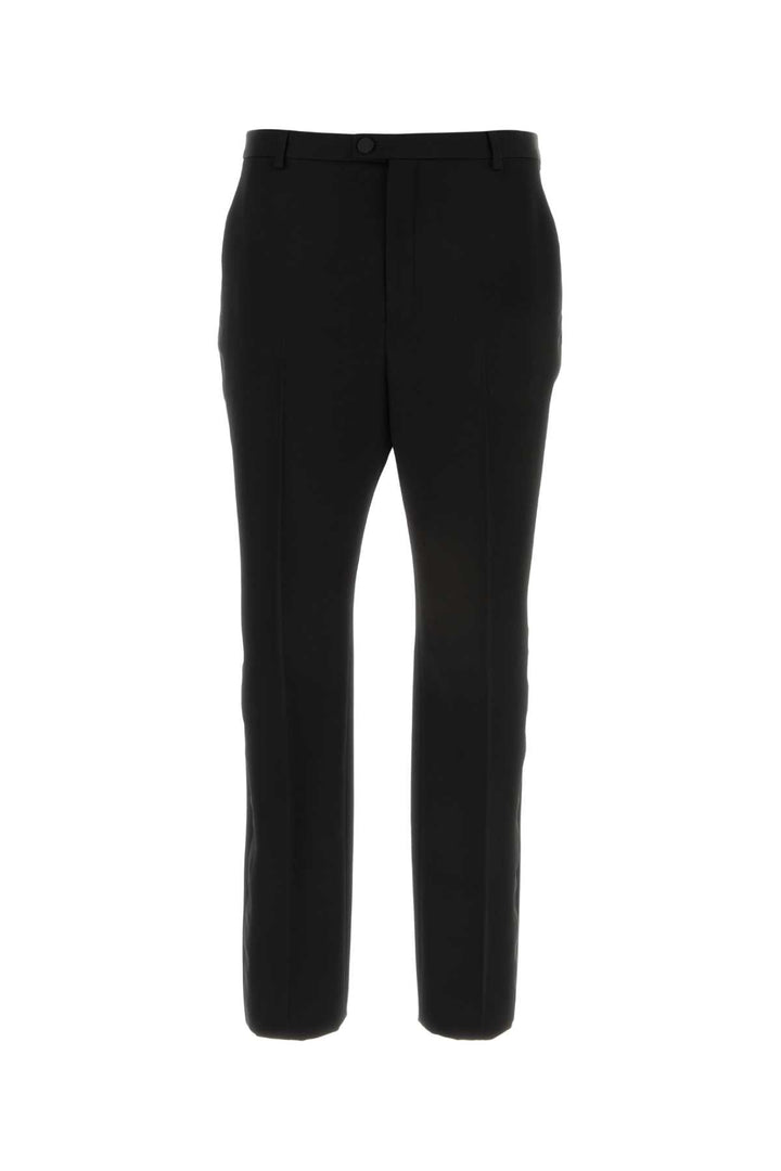 Saint Laurent Men Black Wool Pant