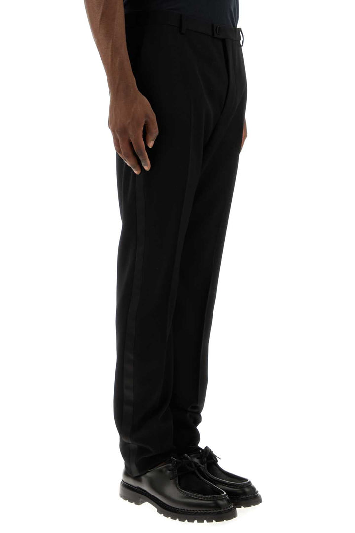 Saint Laurent Men Black Wool Pant