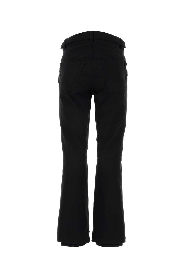 Balenciaga Women Black Stretch Nylon Ski Pant