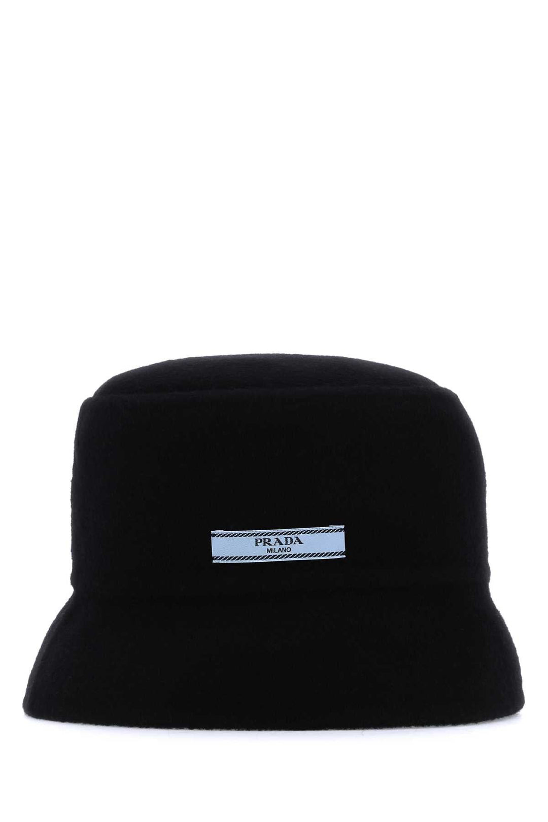 Prada Women Midnight Blue Cashmere Bucket Hat