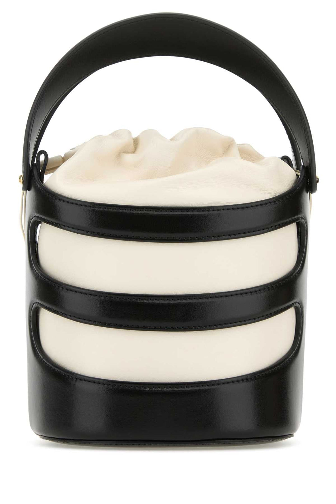 Alexander Mcqueen Women Two-Tone Leather The Rise Bucket Bag