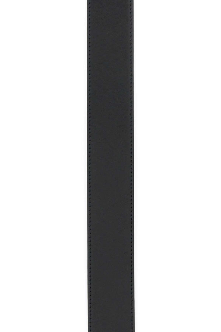 Prada Women Black Leather Belt