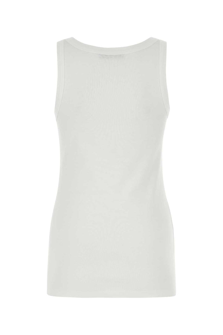 Prada Women White Cotton Tank Top
