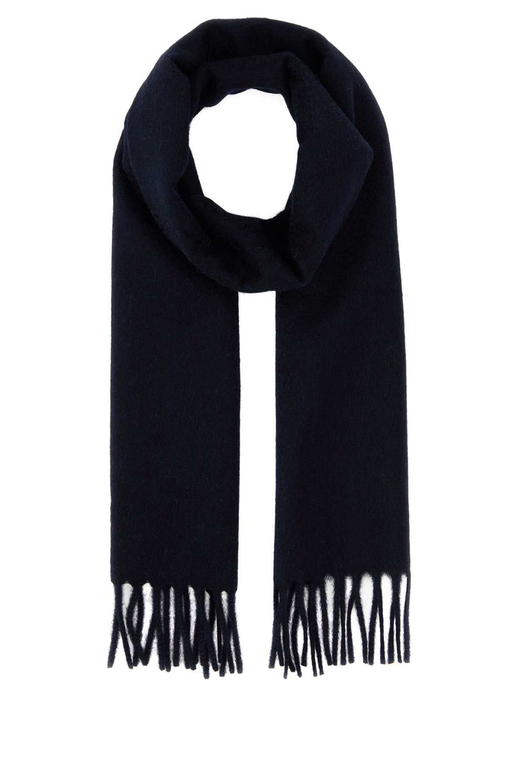 Prada Women Midnight Blue Cashmere Scarf
