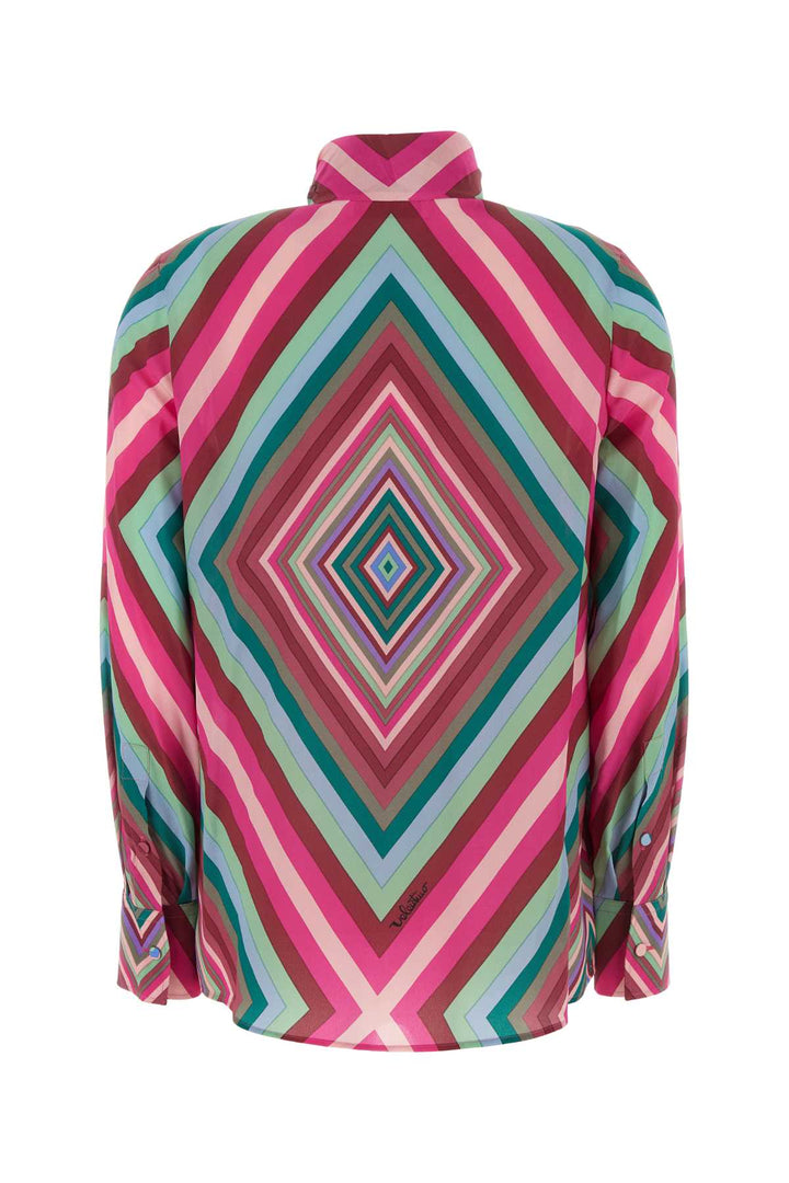Valentino Garavani Women Printed Crepe Shirt
