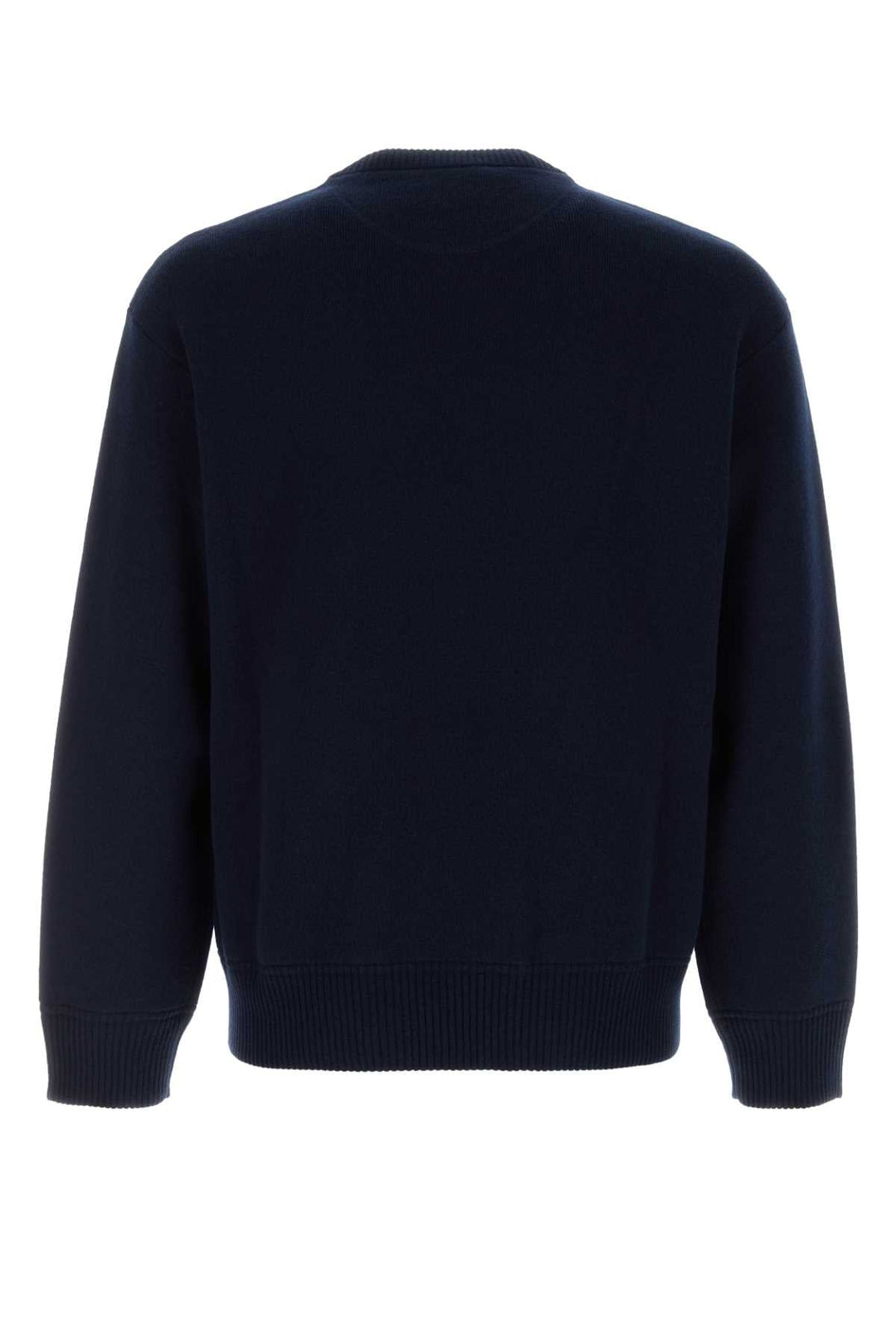 Valentino Garavani Men Dark Blue Wool Sweater