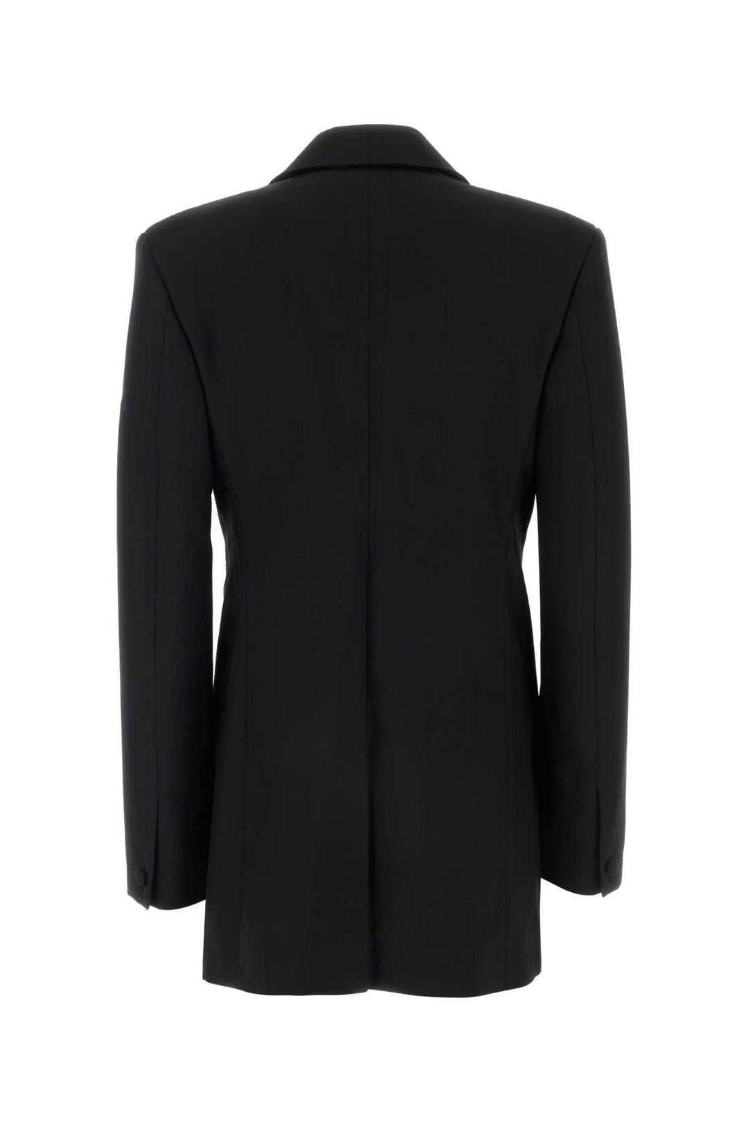 Givenchy Women Black Stretch Wool Blend Blazer