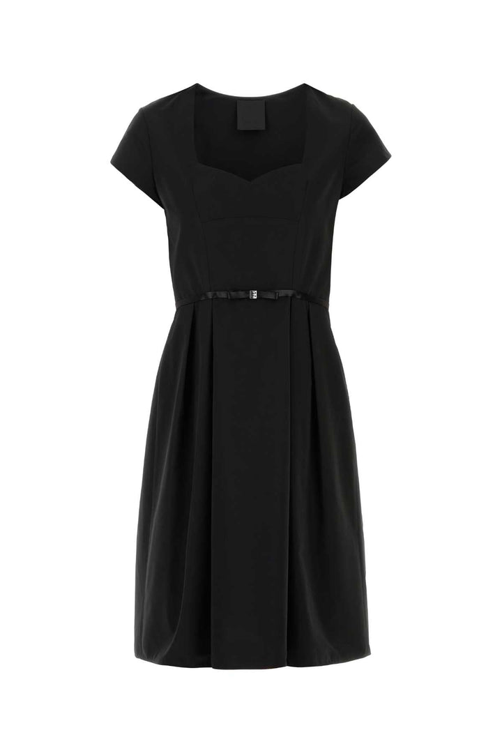 Givenchy Women Black Taffetas Mini Dress